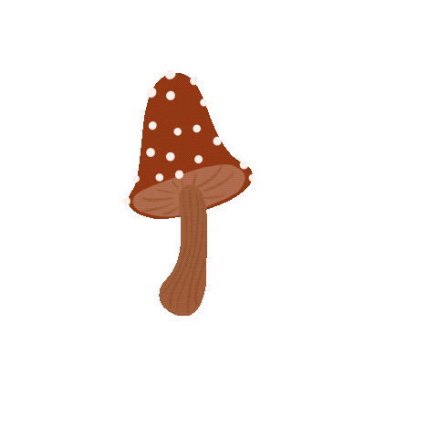 Autumn Mushroom Sticker