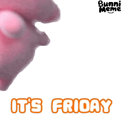 Its Friday Sticker by POPJOYID