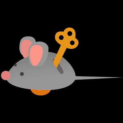 Gueyitas gato mouse toy ratón GIF