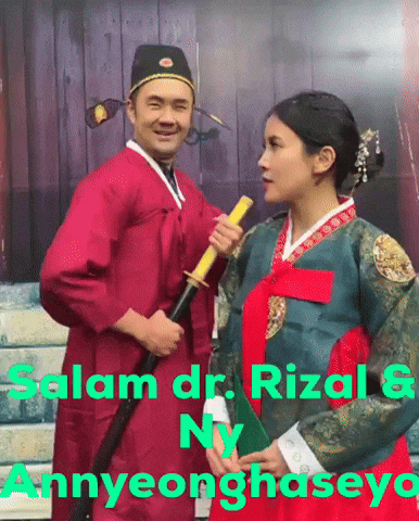 Salam Dr Rizal Ny Annyeonghaseyo GIF