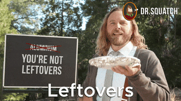 Leftovers Chalkboard GIF by DrSquatchSoapCo