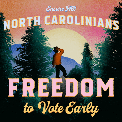 North Carolina Vote GIF by Creative Courage