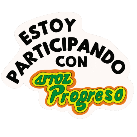 Arrozprogreso Sticker by Baprosahn