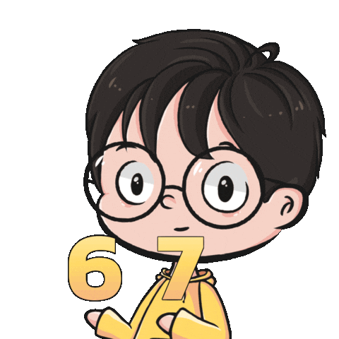6 7 Sticker