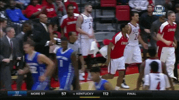 excited basketball GIF by SIUE Cougars