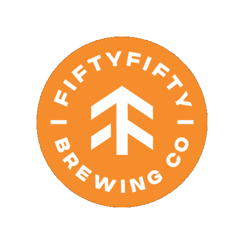 Sticker by fiftyfiftybrewing
