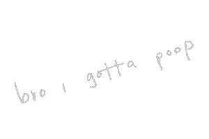 Poop Potty Sticker