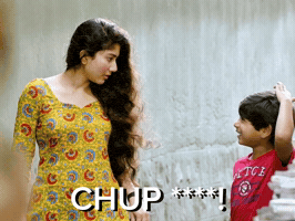 Angry Sai Pallavi GIF