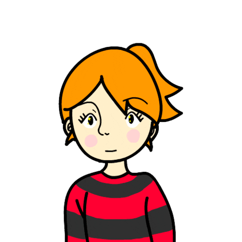 Happy Illustration Sticker