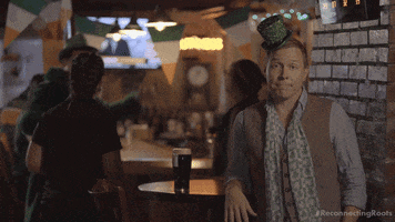 Saint Patrick Cheers GIF by Reconnecting Roots