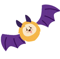 Halloween Bat Sticker by firstbank.tw
