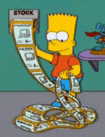 stock x bart simpson