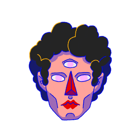 Wallacetheworm Sticker