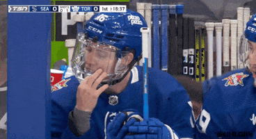 Struggling Toronto Maple Leafs GIF by NHL