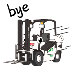 Forklift Sticker by maximalforklift