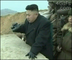 fail dumb idiot north korea kim jong un GIF