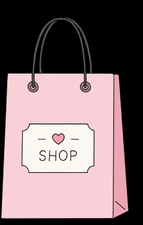 하트 Shopping Bag GIF