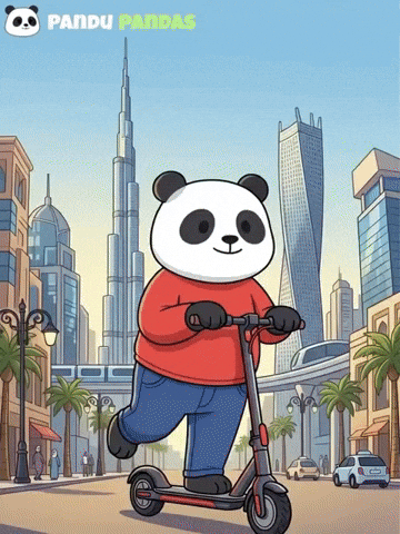 Fun Panda GIF by Pandu Pandas