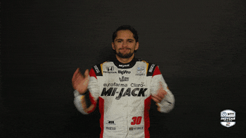 Pietro Fittipaldi Applause GIF by INDYCAR
