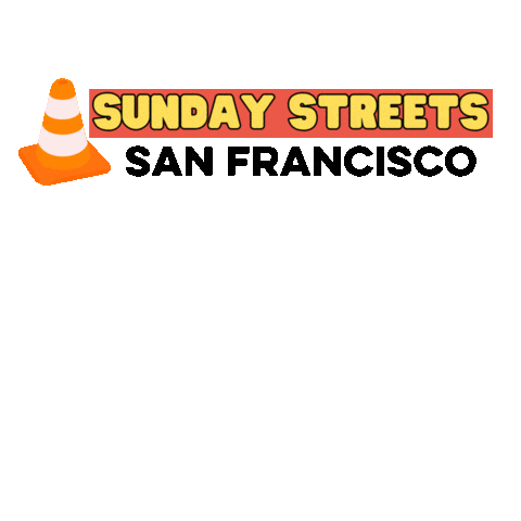 Sunday Streets Sticker by LivableCity
