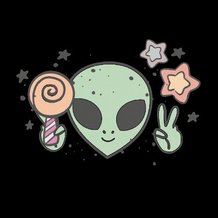 Halloween Space GIF by LITTLE SHARK AND CO.