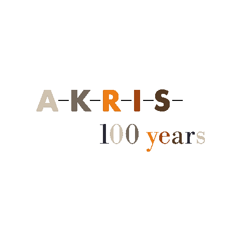 A-K-R-I-S- 100 Years Sticker by Akris