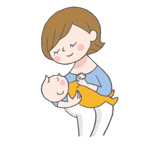 Baby Sleeping Sticker by メデラ株式会社
