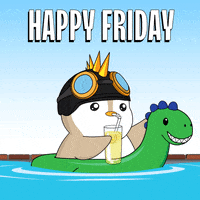 Happy Day Off GIF by Pudgy Penguins