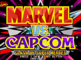 gamersbay video game gifs classic arcade marvel vs. capcom arcade gif GIF