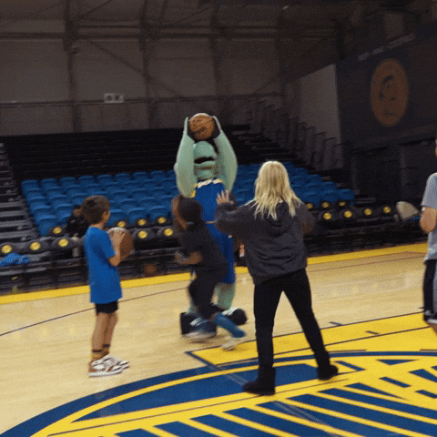 Sea Turtle Basketball GIF by Santa Cruz Warriors
