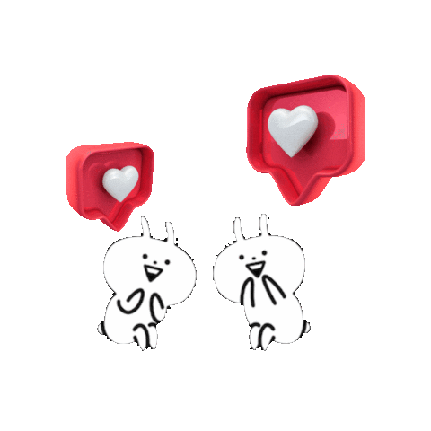 Usagyuuun Coelhinhos Sticker by Thaty Deccache