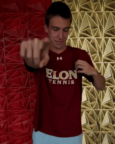 Elon Mens Tennis GIF by Elon Phoenix