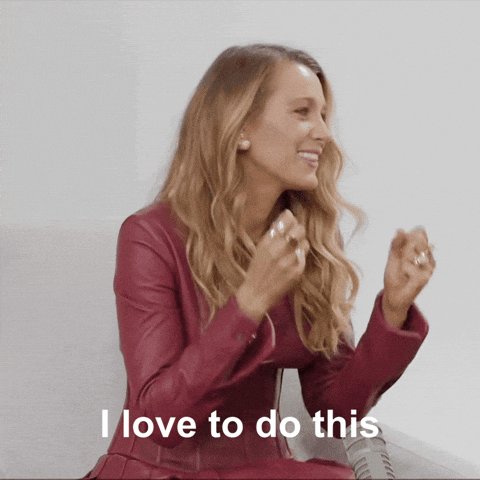 Create Lets Go GIF by Blake Lively Fan
