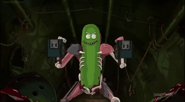 Pickle Rick Rats GIF