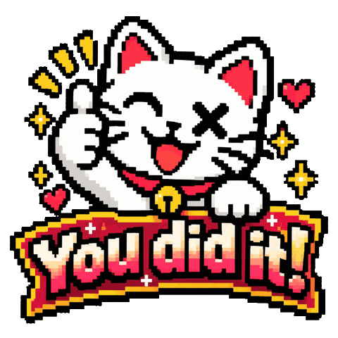 Cat Fun Sticker