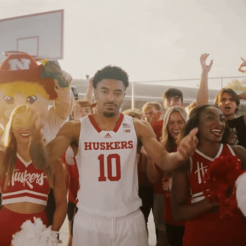 Go Big Red GIF by Huskers