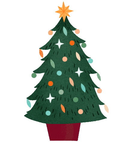 Christmas Tree Sticker