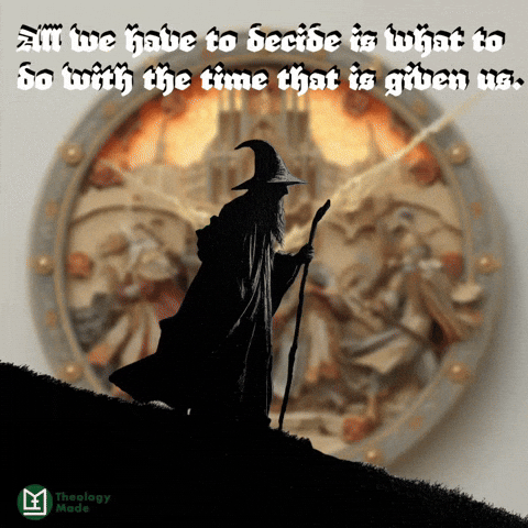 Lord Of The Rings GIF by Theology Made