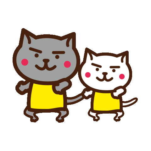 Cat Rock Sticker