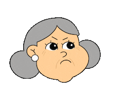 Sad Face Sticker by Artichokat