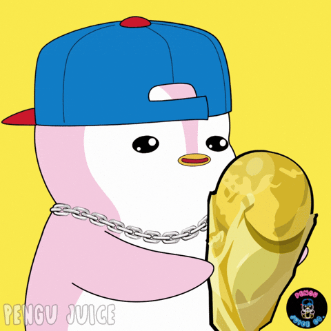 World Cup Football GIF by Pengu Juice Co.