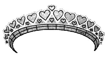 Princess Hearts Sticker