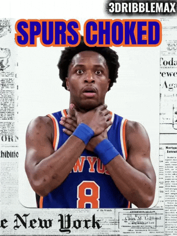 Spurs Knicks GIF