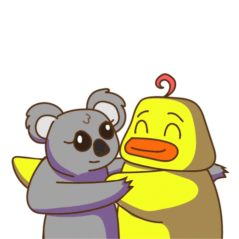 Hugging Cute Hug GIF