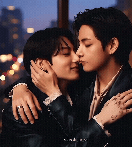 Tk Taekook Kiss GIF