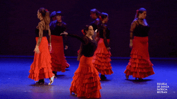 Stage Flamenco GIF by Oriental Dance on line