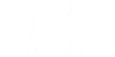 Bear Dreaming Sticker