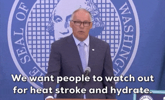 Heat Wave Hydrate GIF by GIPHY News