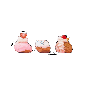 Dessert Sticker by Creme Cream Puffs
