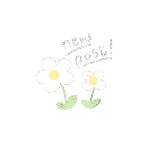 Illustration Flower Sticker